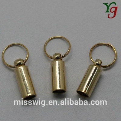 C-15A Hair Color Chart Accessories metal barrel and circle rings