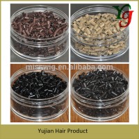 Copper Micro Beads For Hair Extension Horn Shape Micro Rings